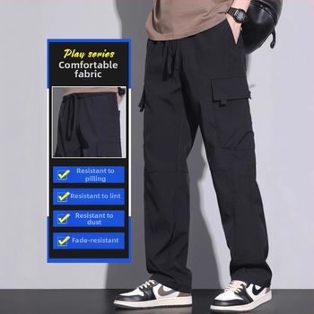 Jesenné nohavice Assault 2024, overaly, pánske rovné nohavice, ležérne, americké, jesenné, široké nohavice, plus size