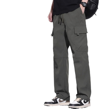 Jesenné nohavice Assault 2024, overaly, pánske rovné nohavice, ležérne, americké, jesenné, široké nohavice, plus size