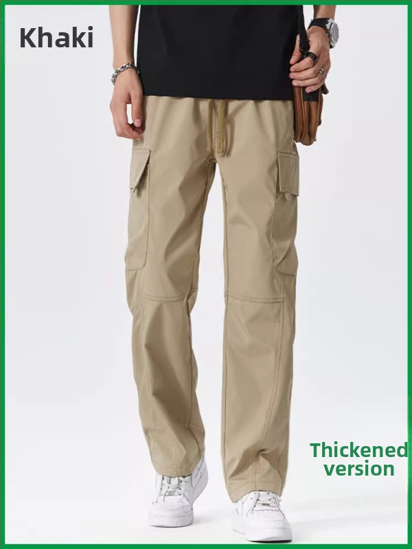 Jesenné nohavice Assault 2024, overaly, pánske rovné nohavice, ležérne, americké, jesenné, široké nohavice, plus size