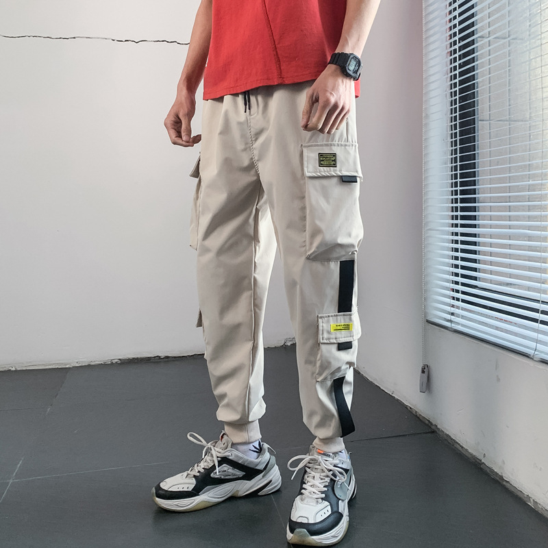 Flīsa kravas bikses Jaunas 2021. gada vīriešu ikdienas bikses Jostas bikses Sporta bikses Harlan bikses Kargo bikses Liela izmēra vīriešiem