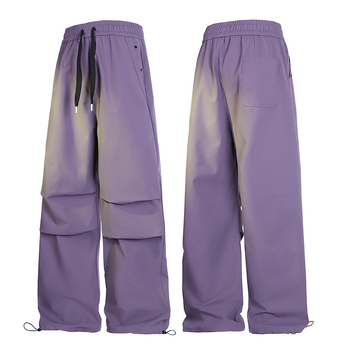 Nepremokavé nohavice Charge 2025 Nové americké štýlové trendy značky Jarné outdoorové voľné nohavice na náradie s elastickým pásom