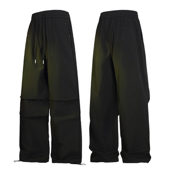 Nepremokavé nohavice Charge 2025 Nové americké štýlové trendy značky Jarné outdoorové voľné nohavice na náradie s elastickým pásom