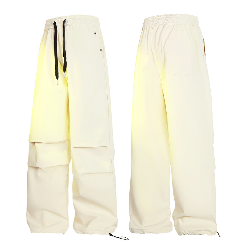 Nepremokavé nohavice Charge 2025 Nové americké štýlové trendy značky Jarné outdoorové voľné nohavice na náradie s elastickým pásom