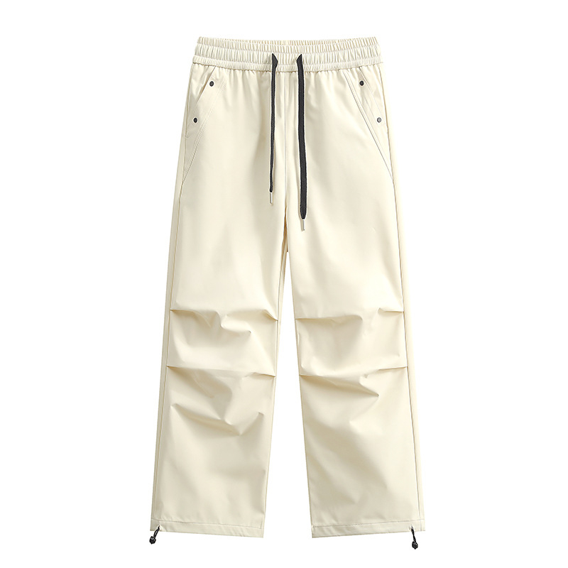 Nepremokavé nohavice Charge 2025 Nové americké štýlové trendy značky Jarné outdoorové voľné nohavice na náradie s elastickým pásom