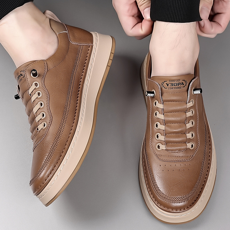 Satriciniet karstā rudens un ziemas Joker pedāļu apavu skaņu, elpojošus vīriešu ikdienas apavus, plūdmaiņu apavus, matu paaudzi