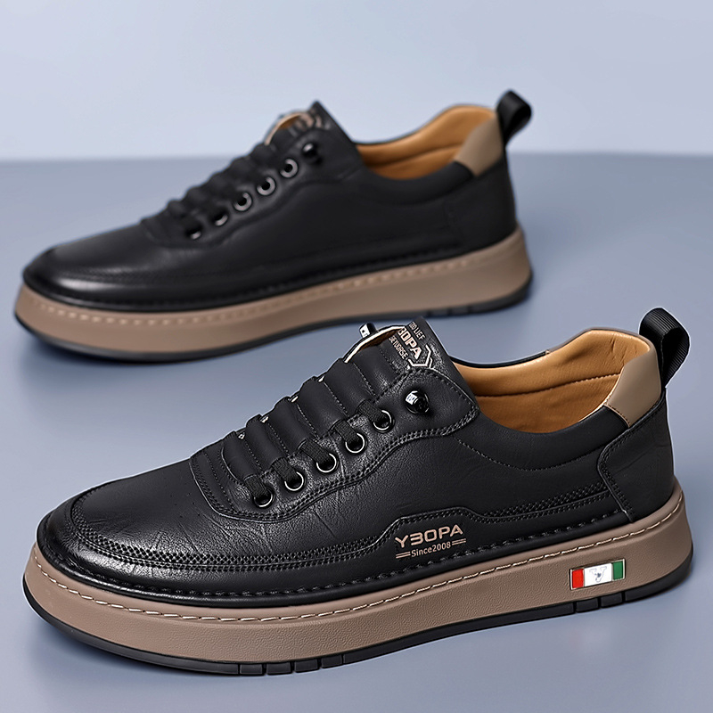 Satriciniet karstā rudens un ziemas Joker pedāļu apavu skaņu, elpojošus vīriešu ikdienas apavus, plūdmaiņu apavus, matu paaudzi