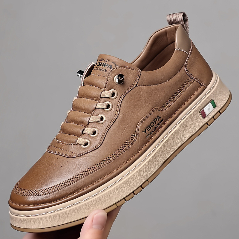 Satriciniet karstā rudens un ziemas Joker pedāļu apavu skaņu, elpojošus vīriešu ikdienas apavus, plūdmaiņu apavus, matu paaudzi