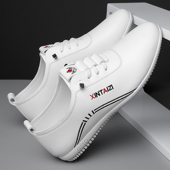 Καλοκαιρινά Δερμάτινα Παπούτσια, Μαλακά Δερμάτινα Ανδρικά Παπούτσια, Ανδρικά Επαγγελματικά Παπούτσια με Μαλακή Σόλα, Ελαφριά Παπούτσια Beans, Λευκά Παπούτσια