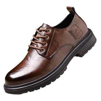 Ovige cu pantofi bărbătești excelenți 2024 respirabili, stil Joker Yadan, pantofi din piele business, cu fund moale, suprafață moale