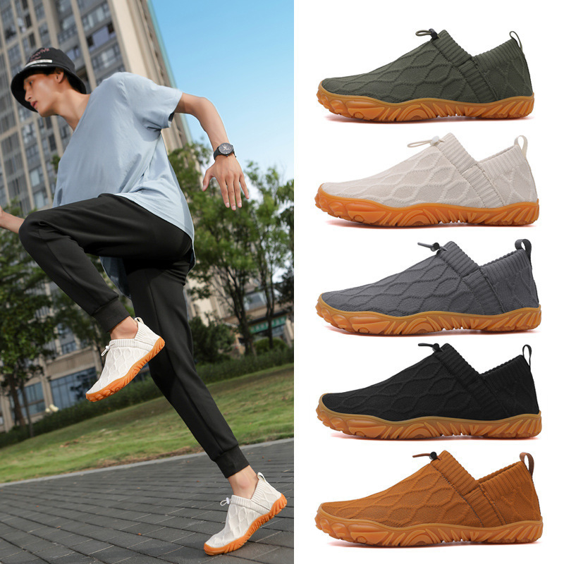 Pantofi sport pentru bărbați, respirabili, pentru drumeții, în aer liber, pentru alergare, exerciții, pantofi de sport, absorbanți de transpirație caldă, toamna și iarna, pantofi de mers pe jos