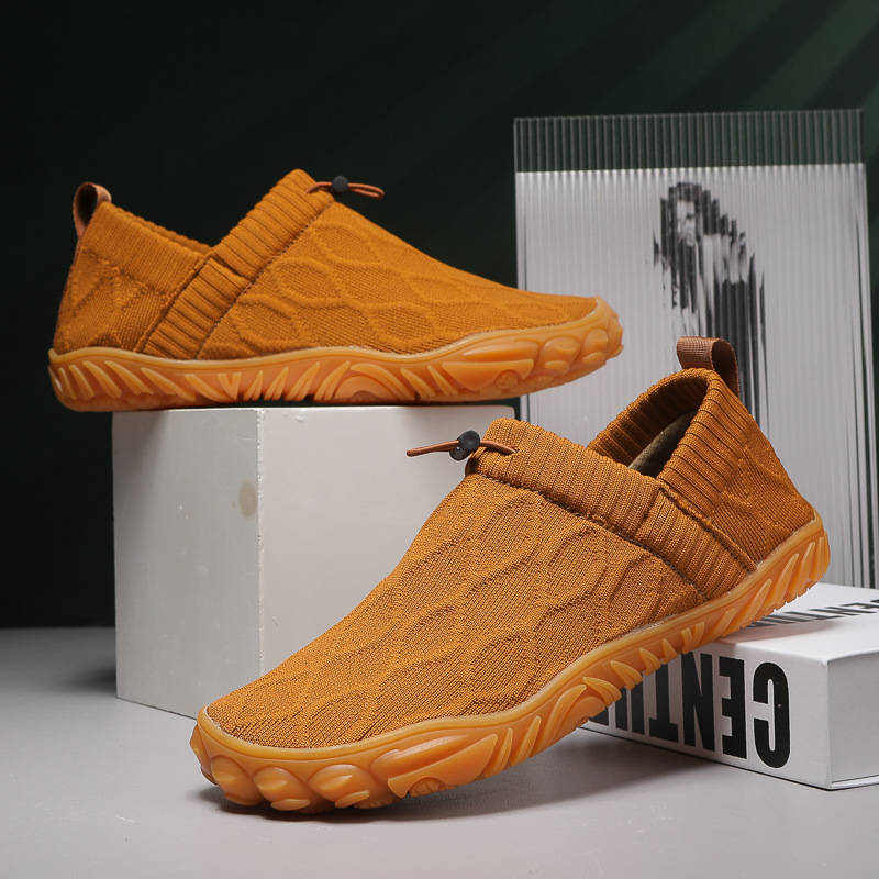 Új férfi lélegző sport túracipők kültéri futócipők meleg izzadságelnyelő őszi és téli sétacipők