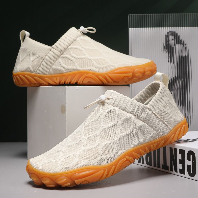 Új férfi lélegző sport túracipők kültéri futócipők meleg izzadságelnyelő őszi és téli sétacipők