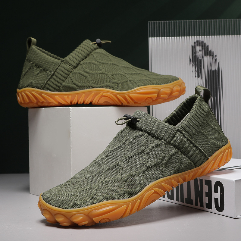 Új férfi lélegző sport túracipők kültéri futócipők meleg izzadságelnyelő őszi és téli sétacipők