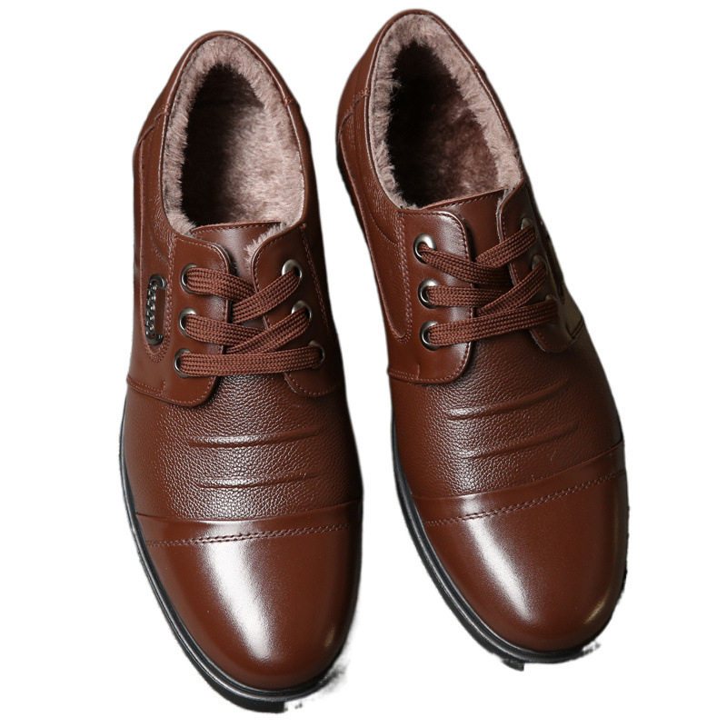 [pirmasis karvės odos sluoksnis] pavasariniai ir rudens odiniai vyriški batai, dalykiniai, laisvalaikio, kvėpuojantys, britiški, formalūs, odiniai vyriški batai, tėčio stiliaus, vyriški batai