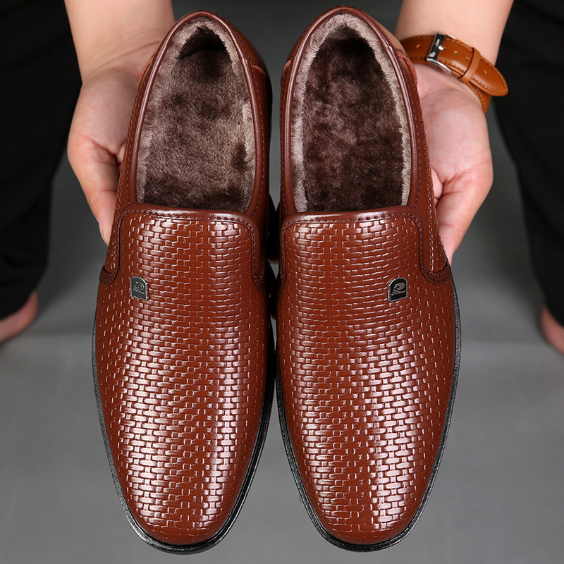 Δερμάτινα Παπούτσια Ανδρικά Φθινόπωρο 2024 Νέα Ανδρικά Παπούτσια από Γνήσιο Δέρμα, Casual Παπούτσια Επαγγελματικά, Επίσημα, Μοντέρνα Παπούτσια, Κορεάτικα Ανδρικά Παπούτσια, Παπούτσια για Μπαμπά