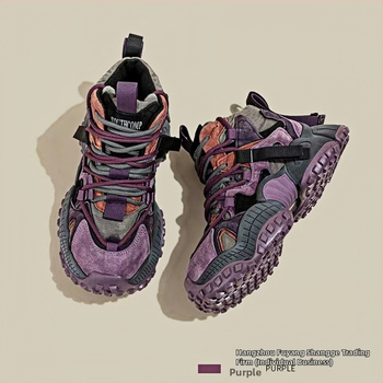 European Station High-top Torre Shoes vīriešu 2025. gada jauni, bieza zoles retro stila, moderni, nišas pavasara ikdienas apavi.