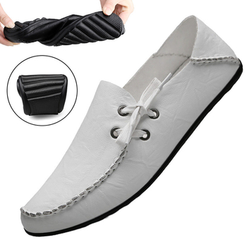 Νέα ανοιξιάτικα παπούτσια Doug Shoes Ανδρικά Slip-on Lazy Shoes Νέα αναπνεύσιμα ανδρικά παπούτσια με μαλακό πάτο Μοντέρνα λευκά παπούτσια για άνδρες