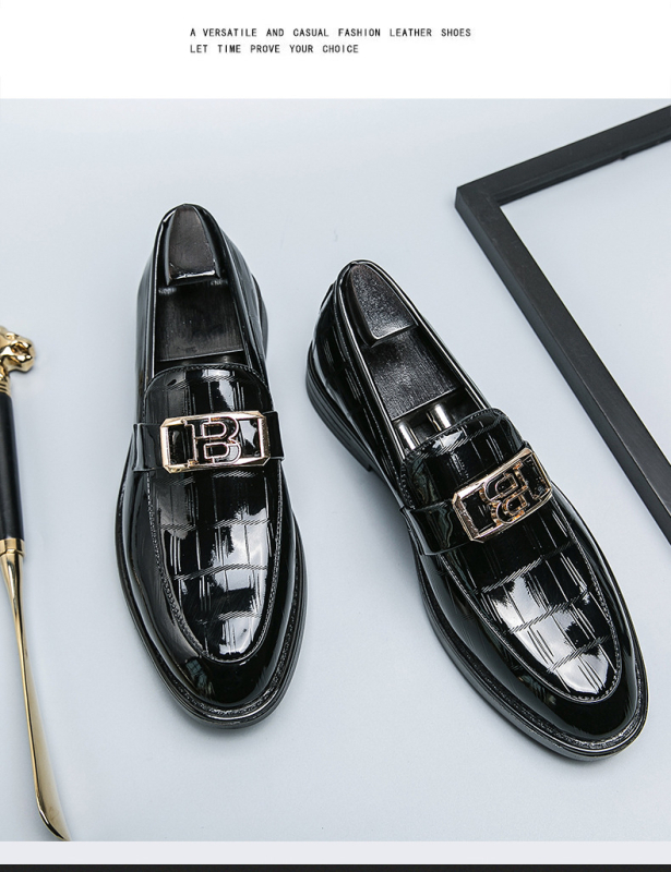 Užsienio prekybos nauji vyriški odiniai batai laisvalaikio verslo batai balti formalūs odiniai batai žemu kulnu vyriški smailūs verslo batai balti