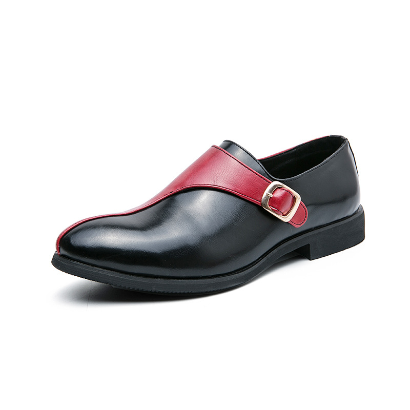 Fashion Street Pu Shuai šivaće kožne cipele s mekim dnom, prekogranične, plus size muške ležerne ravne cipele u britanskom stilu, kožne cipele