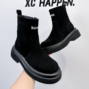 Vyriški žieminiai batai su dūmų efektu, aulinukai darbui, raidžių formos, „Chelsea“ stiliaus, britiški, ventiliatoriaus formos automobilio aulinukai 5043-A