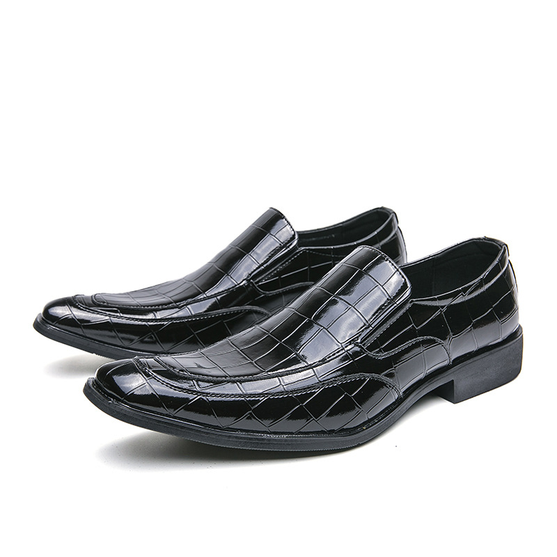 Pantofi bărbătești transfrontalieri, mărime 45, pantofi noi din piele, pantofi de afaceri în stil britanic, pantofi casual din piele, livrare dintr-o singură piesă