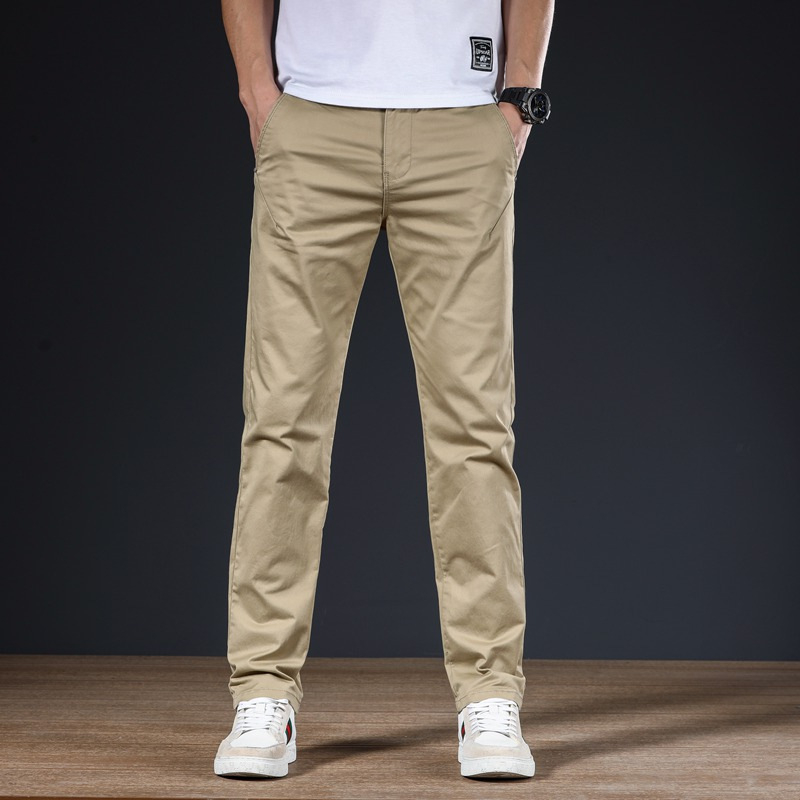 Παντελόνια Υψηλής Τιμής, Ανδρικά Παντελόνια με Εννέα Σημεία, Κλασικά Παντελόνια Κοστουμιού με Ψηλή Μέση, Επαγγελματικά, Καθημερινά, Λεπτά Στυλ Άνοιξης και Καλοκαιριού