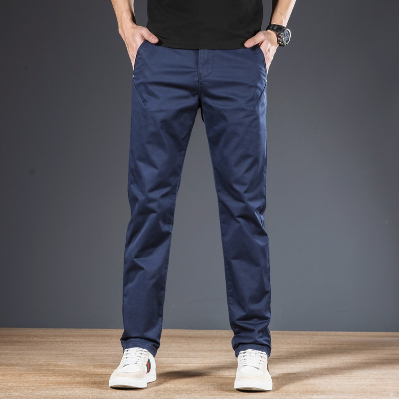 Παντελόνια Υψηλής Τιμής, Ανδρικά Παντελόνια με Εννέα Σημεία, Κλασικά Παντελόνια Κοστουμιού με Ψηλή Μέση, Επαγγελματικά, Καθημερινά, Λεπτά Στυλ Άνοιξης και Καλοκαιριού