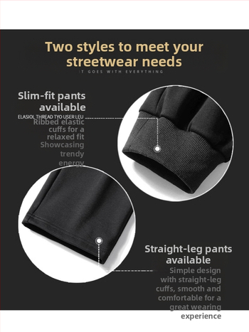 Vyriškos ėrienos vilnos laisvalaikio kelnės, su vilnos pamušalu, sustorintos tiesios kelnės, žieminės, šiltos, vientisos spalvos, raišteliu surišamos, jaunimo sportinės kelnės, vyriški drabužiai