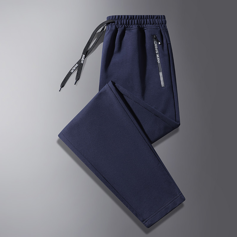 Jarné a jesenné ležérne nohavice pánske voľné nohavice so zaviazanými členkami, pánske tepláky vo veľkých veľkostiach, trendy športové nohavice pre mladých a stredných vekových kategórií.