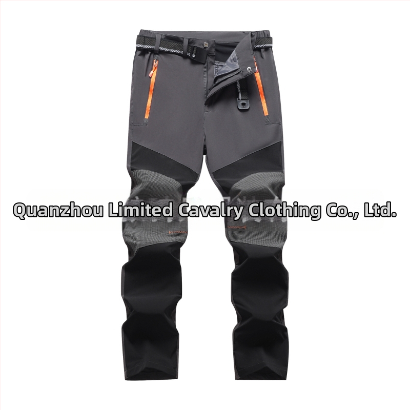 Еластични бързосъхнещи панталони за мъже за пролетни и летни тънки туристически панталони за жени, широки туристически панталони на едро през граница