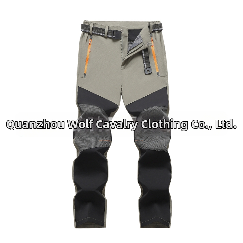 Еластични бързосъхнещи панталони за мъже за пролетни и летни тънки туристически панталони за жени, широки туристически панталони на едро през граница