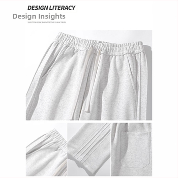 NASA rasked püksid meestele kevad- ja sügismoe brändi disainiga Sense lahtised laiad püksid Ameerika triibulised sportlikud vabaajapüksid