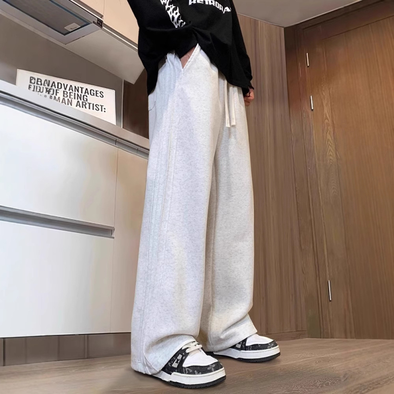 NASA rasked püksid meestele kevad- ja sügismoe brändi disainiga Sense lahtised laiad püksid Ameerika triibulised sportlikud vabaajapüksid