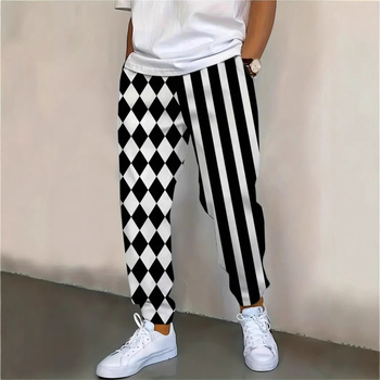 2025. aasta kevad- ja sügisesed uued Euroopa ja Ameerika Hongkongi stiilis lahtised meeste püksid, sügisesed populaarsed kamuflaažitrükiga spordipüksid ML01