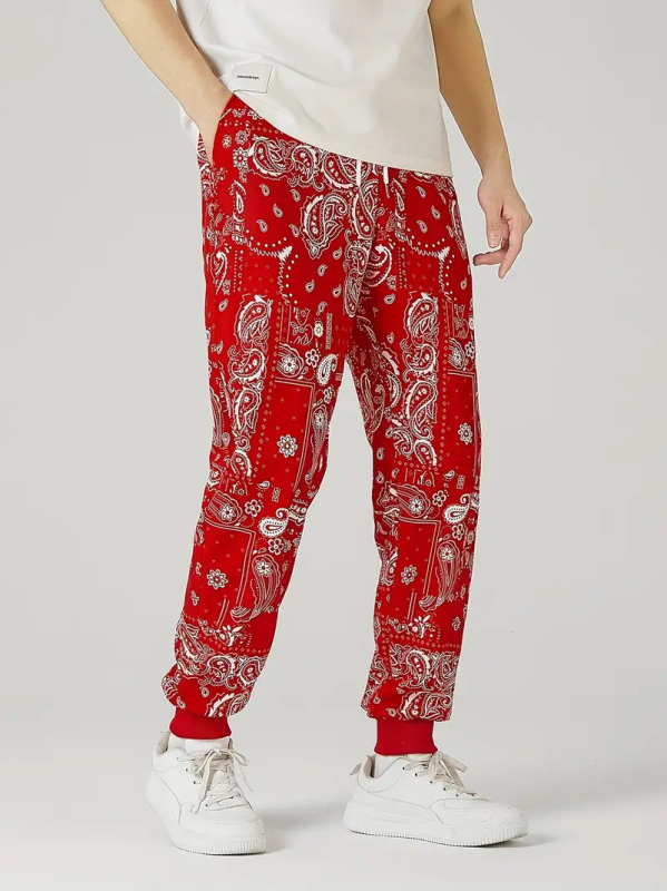 2025. aasta kevad- ja sügisesed uued Euroopa ja Ameerika Hongkongi stiilis lahtised meeste püksid, sügisesed populaarsed kamuflaažitrükiga spordipüksid ML01