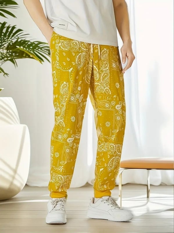 2025. aasta kevad- ja sügisesed uued Euroopa ja Ameerika Hongkongi stiilis lahtised meeste püksid, sügisesed populaarsed kamuflaažitrükiga spordipüksid ML01