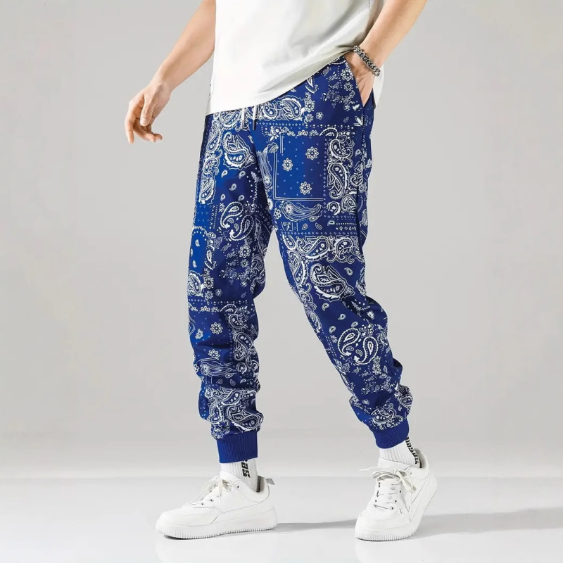 2025. aasta kevad- ja sügisesed uued Euroopa ja Ameerika Hongkongi stiilis lahtised meeste püksid, sügisesed populaarsed kamuflaažitrükiga spordipüksid ML01