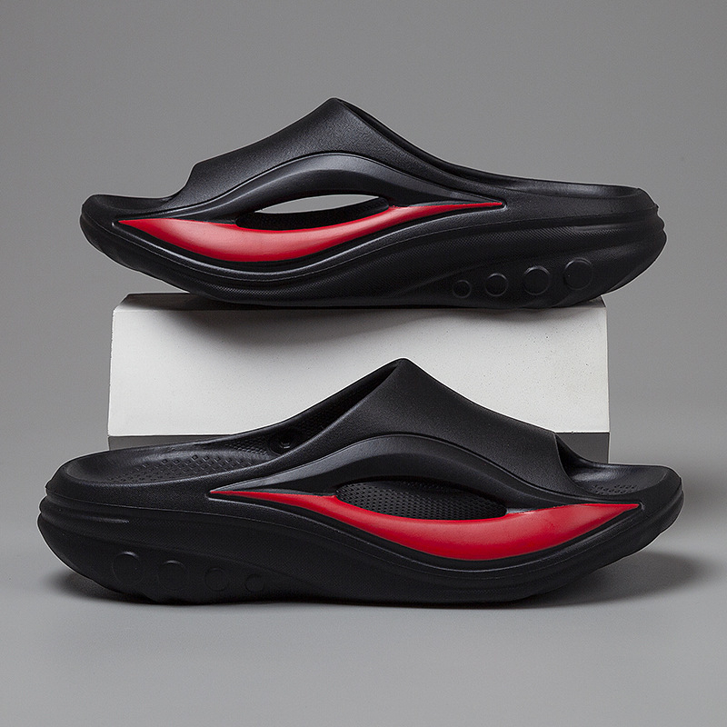 Határokon átnyúló papucsok, férfi nyári és szezonális viselet, divatos csúszásgátló papucsok, EVA papucsok, strandcipők, kókuszos cipők