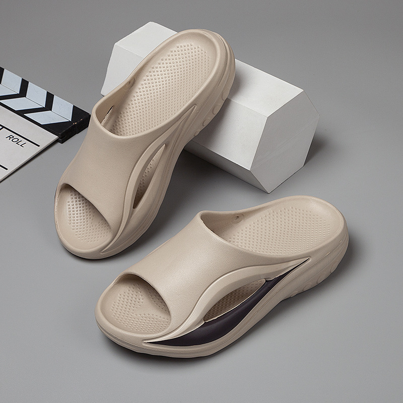 Határokon átnyúló papucsok, férfi nyári és szezonális viselet, divatos csúszásgátló papucsok, EVA papucsok, strandcipők, kókuszos cipők