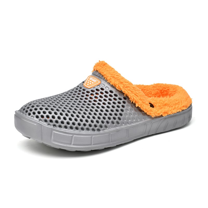 Papuci de bumbac cu vârf închis, cu căptușeală din fleece, transfrontalieri, direct din fabrică, papuci de bumbac antiderapanți, calduri și de iarnă, en-gros, papuci de bumbac pentru cupluri