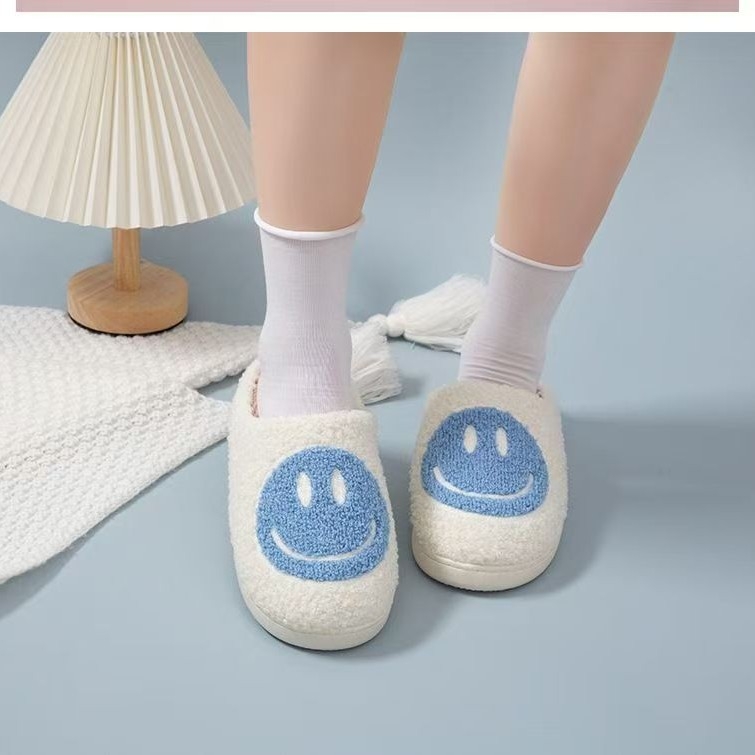 Piiriülesed puuvillased sussid talveks Uued pehmed puuvillased sussid koduseks siseruumides soojaks puuvillased sussid koomiksiga lehma väliskaubanduse sussid