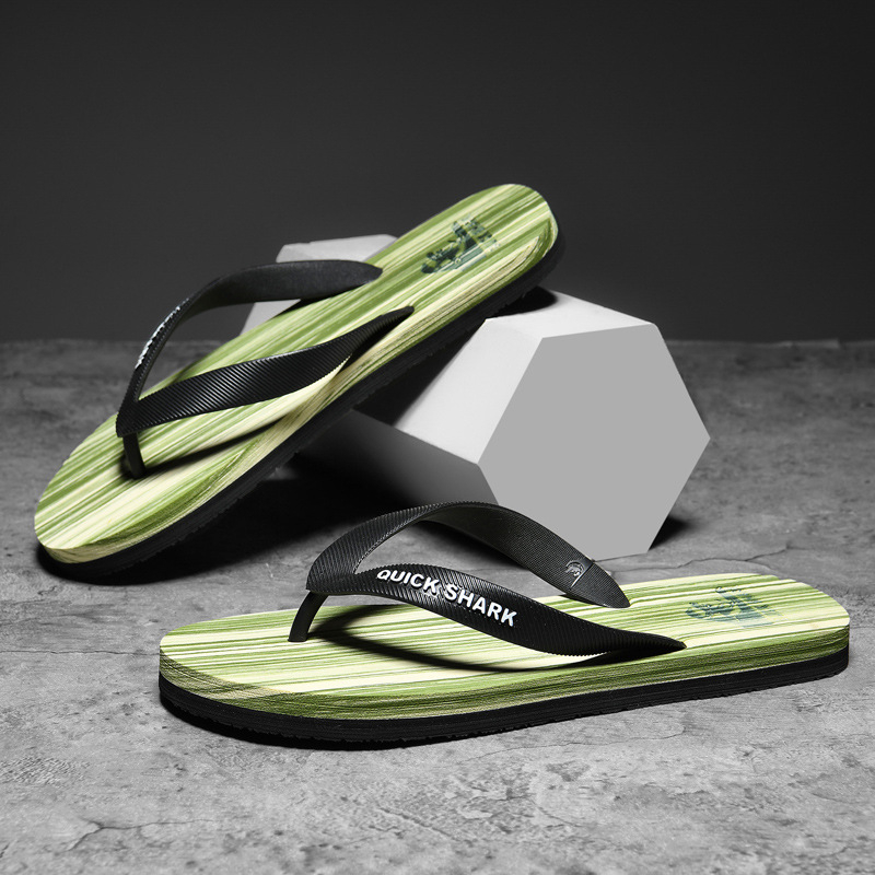 Vyriškos šlepetės, paplūdimio šlepetės, lauko šlepetės, vyriški vasariniai drabužiai, neslystančios vyriškos šlepetės su segtukais, aukštos klasės vyriškos šlepetės