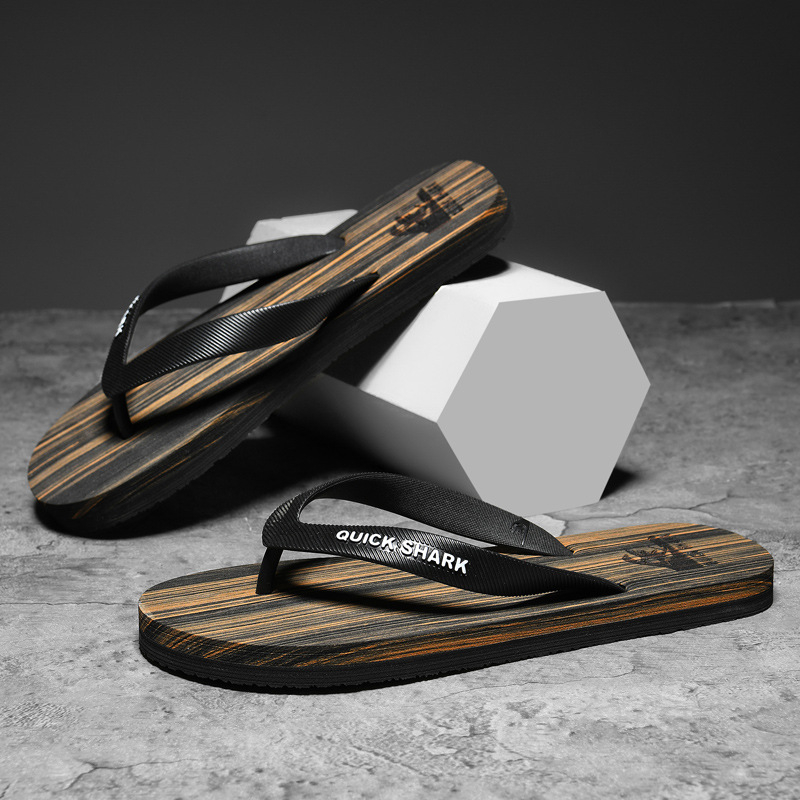 Vyriškos šlepetės, paplūdimio šlepetės, lauko šlepetės, vyriški vasariniai drabužiai, neslystančios vyriškos šlepetės su segtukais, aukštos klasės vyriškos šlepetės