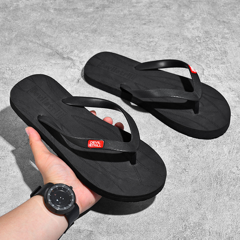 Vyriškos šlepetės, paplūdimio šlepetės, lauko šlepetės, vyriški vasariniai drabužiai, neslystančios vyriškos šlepetės su segtukais, aukštos klasės vyriškos šlepetės