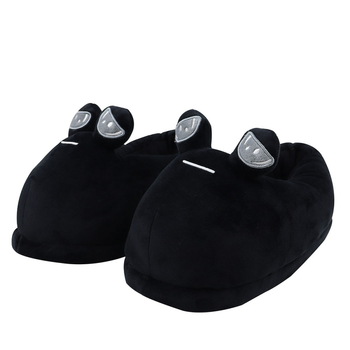 Minu lemmiklooma tulnuka plush-sussid valged, kollased ja mustad tigu-nukukingad, patrull-kassi kuukingad