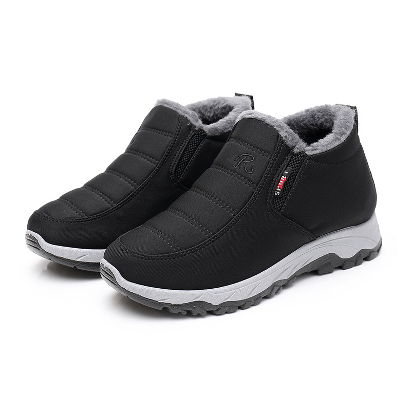 Uued vanad Pekingi puuvillased kingad meeste talvised fliisvoodriga paksendatud soojad lumepuuvillased kingad libisemiskindlad keskealistele ja vanadele isadele mõeldud meeste puuvillased kingad