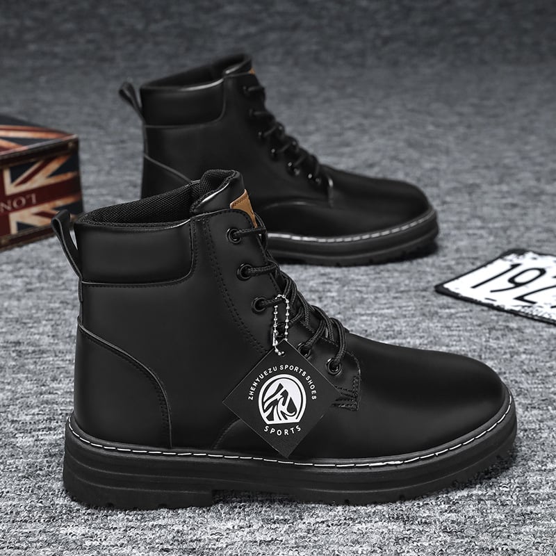 Martin Boots meeste 2024. aasta talve uued meeste kingad retro Briti stiilis tööriided trendikad saapad meeste vabaaja rabarberisaapad meestele