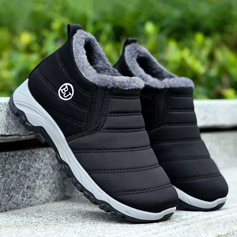 2023. aasta talvised uued veekindlad libisemiskindlad naiste puuvillased kingad, fliisvoodriga paksud soojad kingad eakatele puuvillased kingad eakatele puuvillased saapad