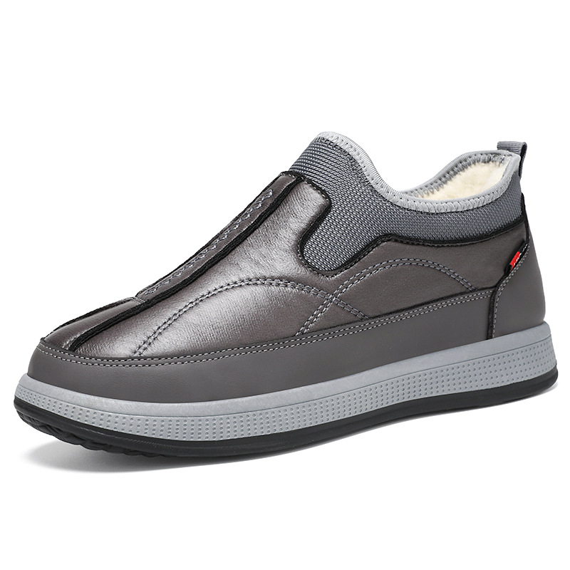 Puuvillased kingad talveks, uued, õues kasutamiseks mõeldud vabaajajalatsid, mugavad meeste kingad, soojad, fliisvoodriga libisevad, paksendatud isakingad, piiriülene hulgimüük