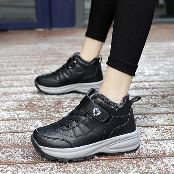 Μεγάλα βαμβακερά παπούτσια 2021 Χειμερινή μόδα casual παπούτσια υπαίθρια παπούτσια πεζοπορίας αθλητικά παπούτσια για λάτρεις του στυλ μια γενιά μαλλιών